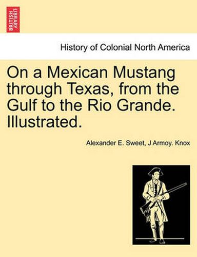 Cover image for On a Mexican Mustang through Texas, from the Gulf to the Rio Grande. Illustrated.