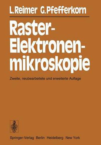 Cover image for Raster-Elektronenmikroskopie