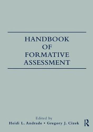 Cover image for Handbook of Formative Assessment