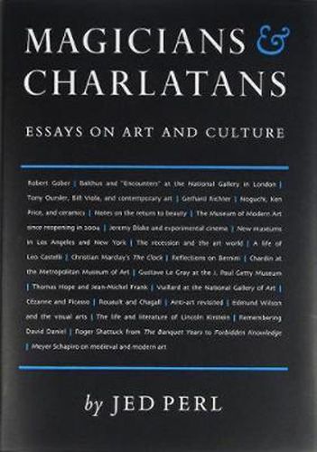 Cover image for Magicians & Charlatans: Essays on Art and Culture