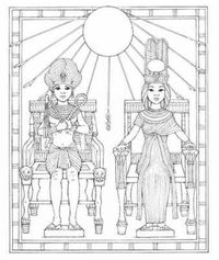 Cover image for King Tut Coloring Book