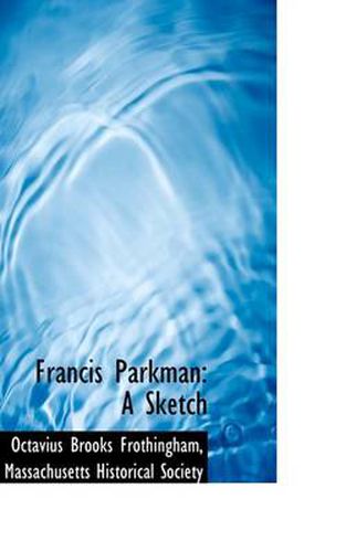 Cover image for Francis Parkman