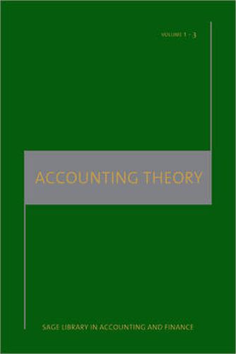 Cover image for Accounting Theory