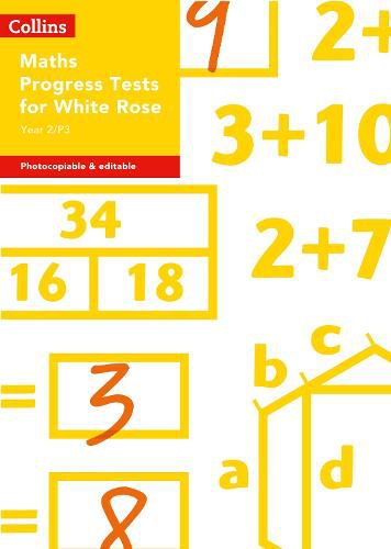 Cover image for Year 2/P3 Maths Progress Tests for White Rose