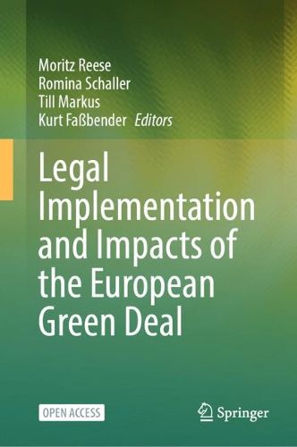 Cover image for Legal Implementation and Impacts of the European Green Deal