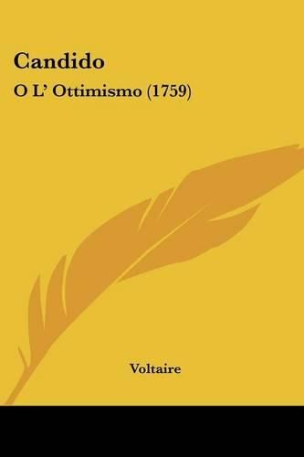 Cover image for Candido: O L' Ottimismo (1759)