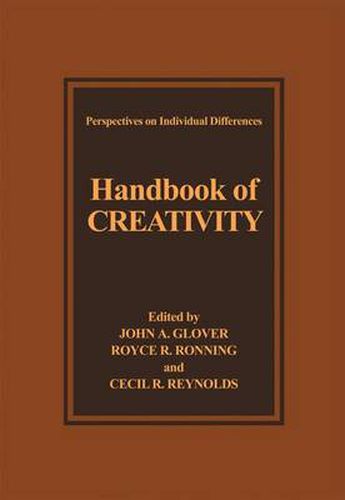 Handbook of Creativity