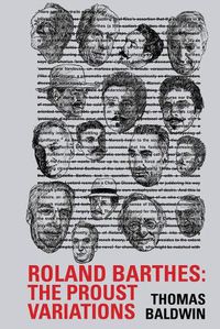 Cover image for Roland Barthes: The Proust Variations
