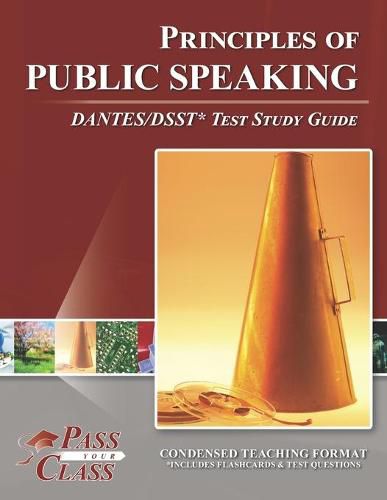 Cover image for Principles of Public Speaking DANTES/DSST Test Study Guide