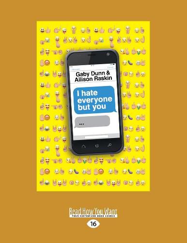 Cover image for I Hate Everyone But You