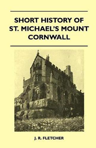 Cover image for Short History Of St. Michael's Mount Cornwall