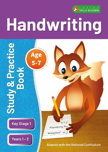 Cover image for KS1 Handwriting Study & Practice Book for Ages 5-7 (Years 1 - 2) Perfect for learning at home or use in the classroom