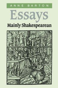 Cover image for Essays, Mainly Shakespearean