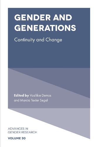 Cover image for Gender and Generations: Continuity and Change