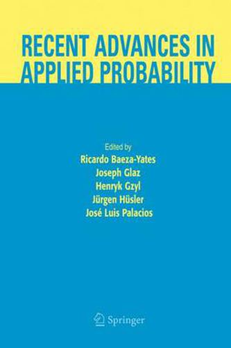 Cover image for Recent Advances in Applied Probability