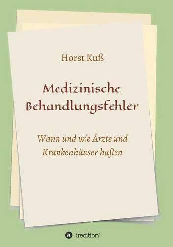 Cover image for Medizinische Behandlungsfehler