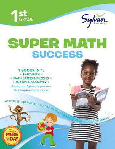 First Grade Super Math Success (Sylvan Super Workbooks)