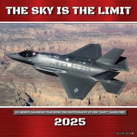 Cover image for The Sky Is the Limit 2025 12 X 12 Wall Calendar