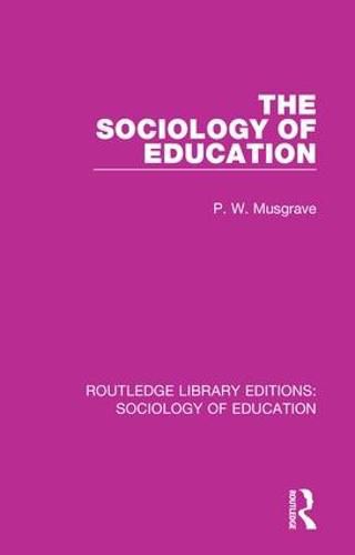 Cover image for The Sociology of Education