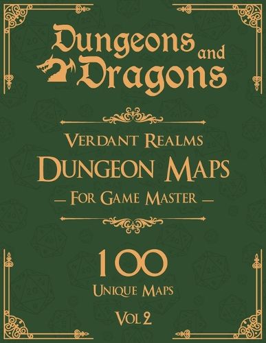 Dungeons and Dragons Verdant Realms Dungeon Maps for Game Masters Vol 2