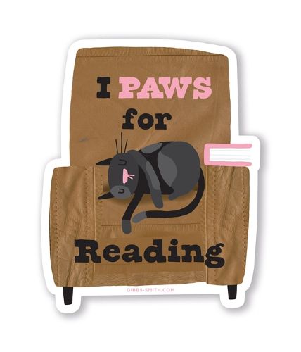 Cover image for I Paws for Reading Sticker
