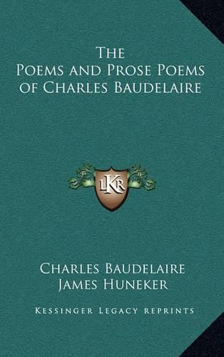 The Poems and Prose Poems of Charles Baudelaire