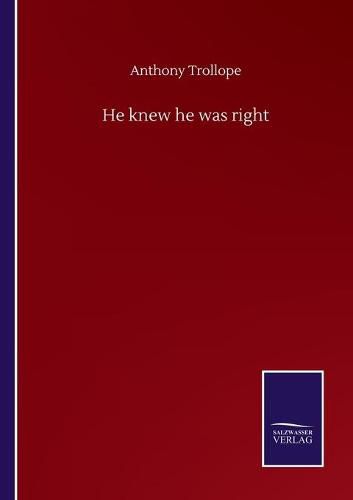 Cover image for He knew he was right