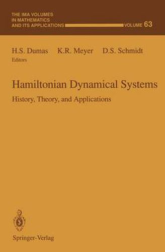 Cover image for Hamiltonian Dynamical Systems: History, Theory, and Applications