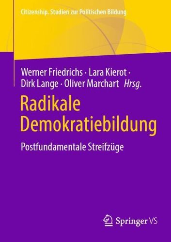 Cover image for Radikale Demokratiebildung