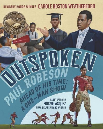 Cover image for Outspoken: Paul Robeson, Ahead of His Time