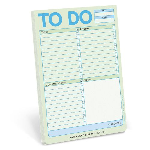 Cover image for Knock Knock To Do Classic Pad (Pastel Version)