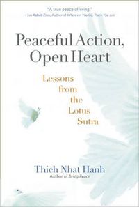 Cover image for Peaceful Action, Open Heart: Lessons from the Lotus Sutra