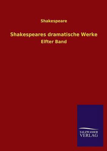 Cover image for Shakespeares Dramatische Werke