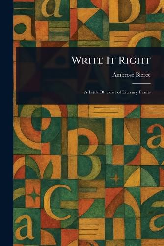 Cover image for Write It Right