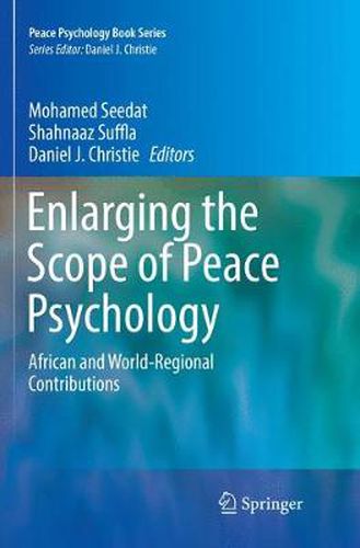 Cover image for Enlarging the Scope of Peace Psychology: African and World-Regional Contributions