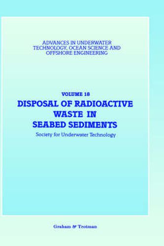 Cover image for Disposal of Radioactive Waste in Seabed Sediments