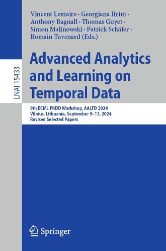 Cover image for Advanced Analytics and Learning on Temporal Data