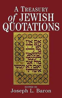 Cover image for A Treasury of Jewish Quotations