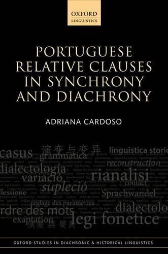 Cover image for Portuguese Relative Clauses in Synchrony and Diachrony