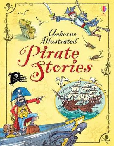 Cover image for Illustrated Pirate Stories