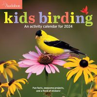 Cover image for Audubon Kids Birding Wall Calendar 2024