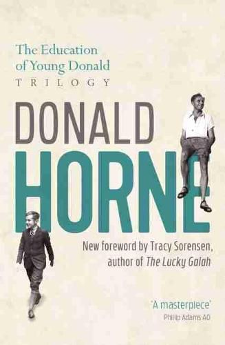 Cover image for The Education of Young Donald Trilogy: Including Confessions of a New Boy and Portrait of an Optimist