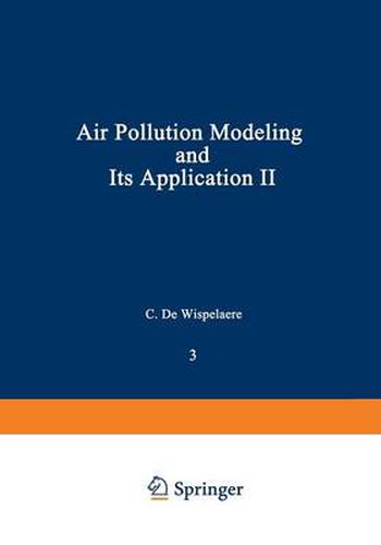 Cover image for Air Pollution Modeling and Its Application II