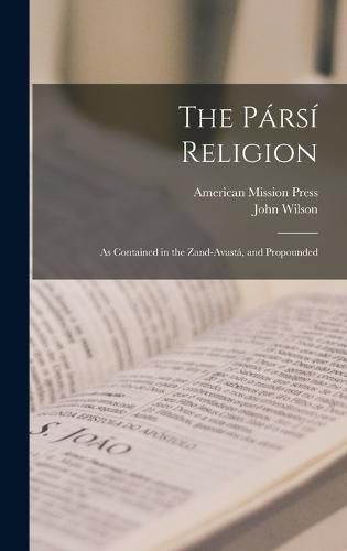 Cover image for The Parsi Religion