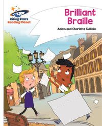 Cover image for Reading Planet - Brilliant Braille - White: Comet Street Kids