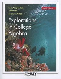 Cover image for Explorations in College Algebra