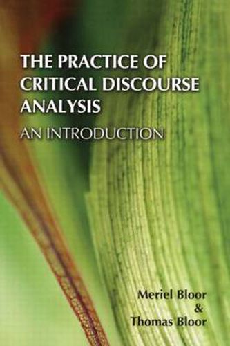 Cover image for The Practice of Critical Discourse Analysis: an Introduction