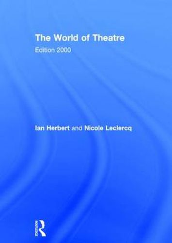 Cover image for The World of Theatre: Edition 2000