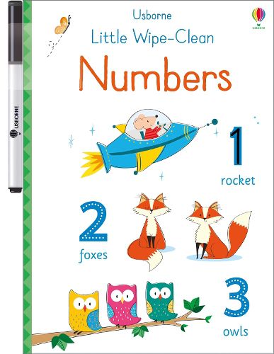 Cover image for Little Wipe-Clean Numbers