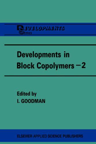 Cover image for Developments in Block Copolymers - 2